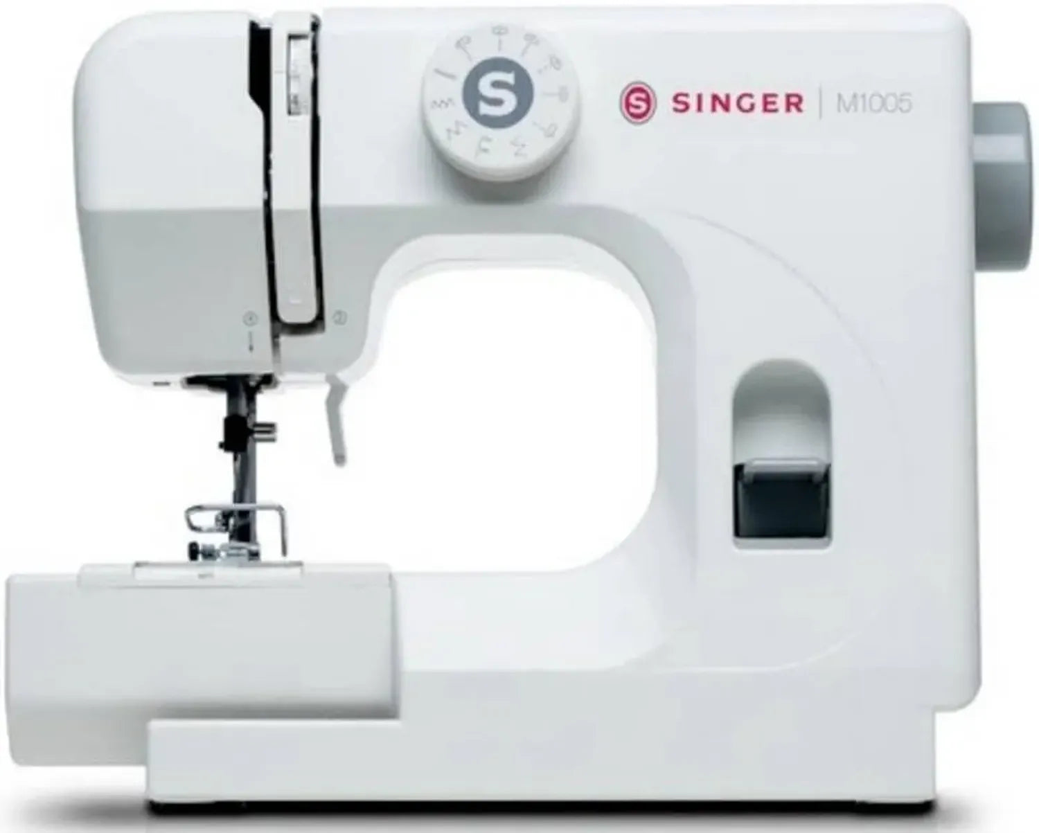 Singer M1005 Macchina da Cucire Compatta a Braccio Libero - Bianco