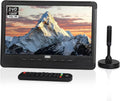 Televisore Portatile 10'' August DA383 con DVD e DVB-T2, Schermo HD, Batteria Ricaricabile, HDMI e USB