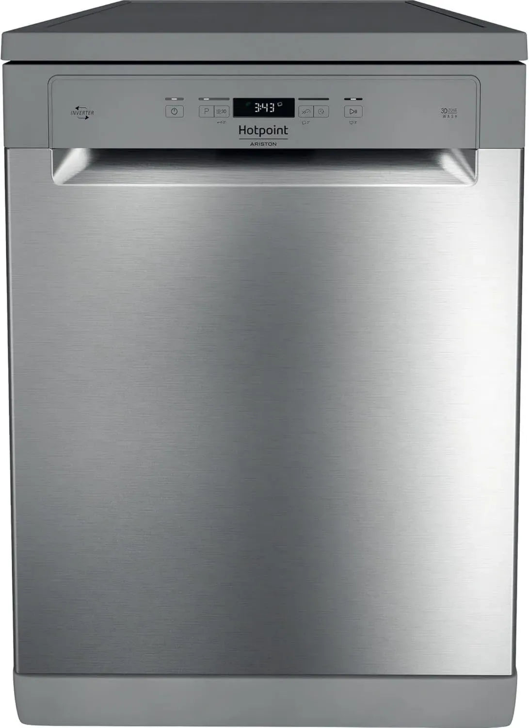 Hotpoint Lavastoviglie Inox a Libera Installazione HFC 3C41 CW X