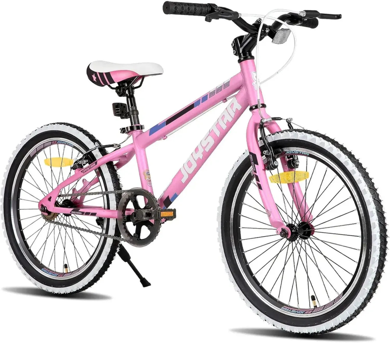 Bici da Montagna JOYSTAR Lubbock per Bambini 20/24 Pollici, 7-12 Anni, Cambio 1/7 Velocità, Pneumatici Knobby