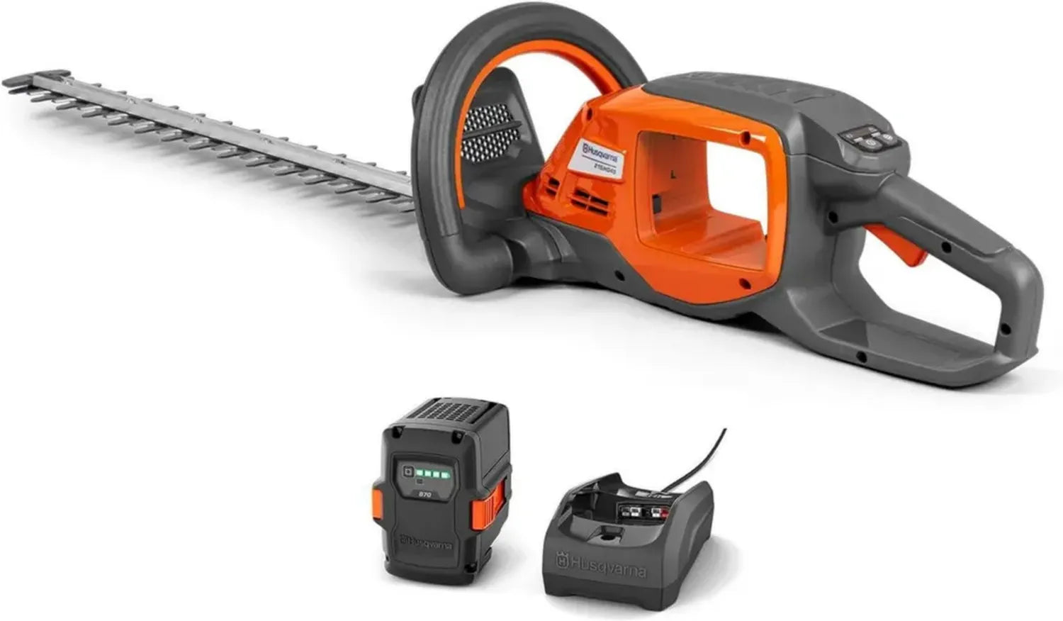 Husqvarna 215iHD45 Tagliasiepi a Batteria con Accessori, Ideale per Giardinaggio Privato