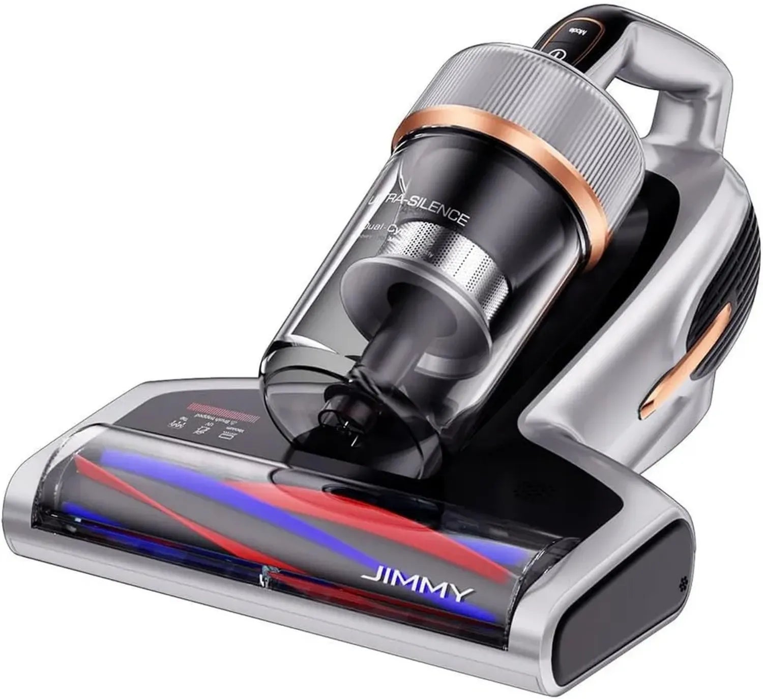 Jimmy BX7 Pro Aspirapolvere Antiacaro 700W, Sterilizzazione UV e Ultrasuoni, Sensore di Sporcizia Intelligente