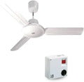 Ventilatore a Soffitto Nordik Evolution R 120/48 Bianco con Telecomando