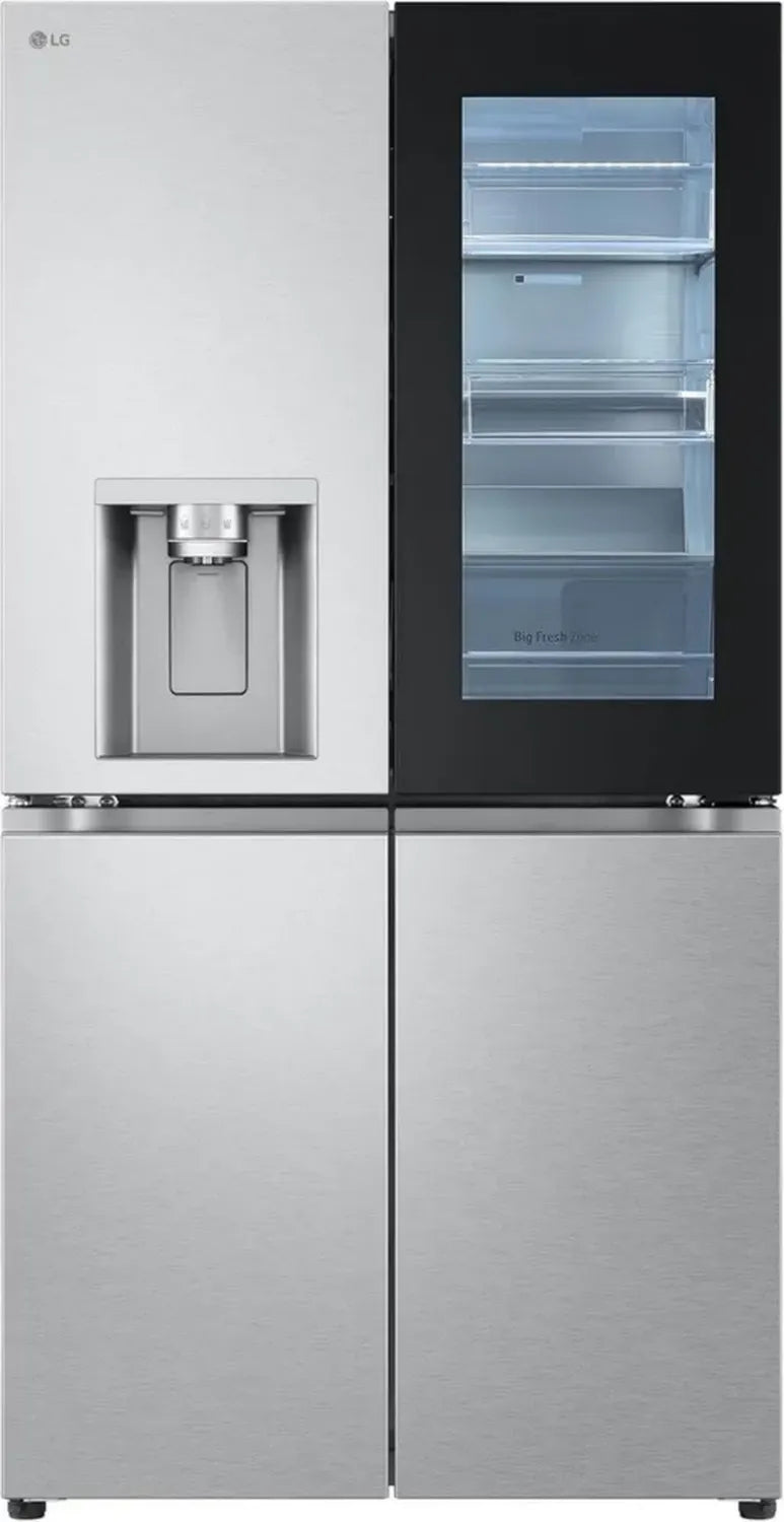 LG GMG960MBJE - Frigorifero Side by Side 638L No Frost, Argento, Classe Energetica E
