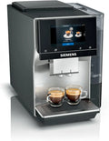 SIEMENS Macchina da Caffè Automatica EQ700, Controllo App, Cold Brew, Display Touch Completo, Creazioni Personalizzate, Pulizia Vapore, 1500W, Inox