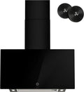Cappa Aspirante FIREGAS 60 cm con Motore DC, 3 Velocità, Filtri in Alluminio e Carboni