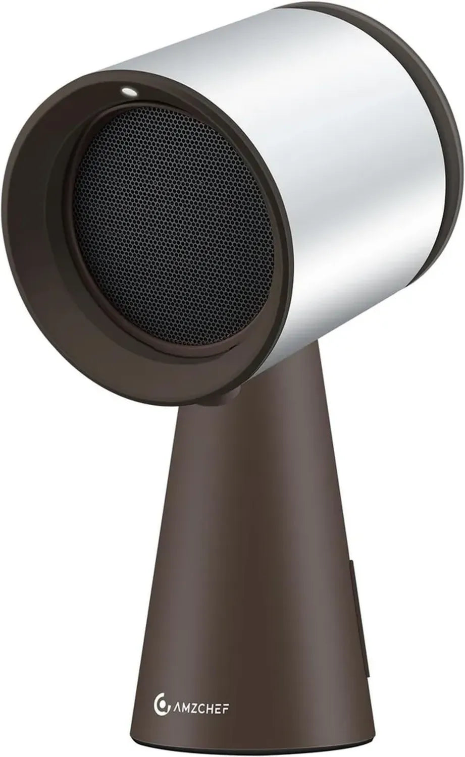 AMZCHEF Cappa Aspirante Compatta con 3 Velocità, Illuminazione LED, Silenziosa, Aspirazione 120m³/h, Ventola Cucina per BBQ e Hot Pot, Colore Marrone