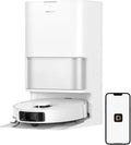 Robot aspirapolvere Dreame L40 Ultra Gen 2, potenza 25000 Pa, spazzole laterali removibili, base autopulente, controllo vocale e app, colore bianco