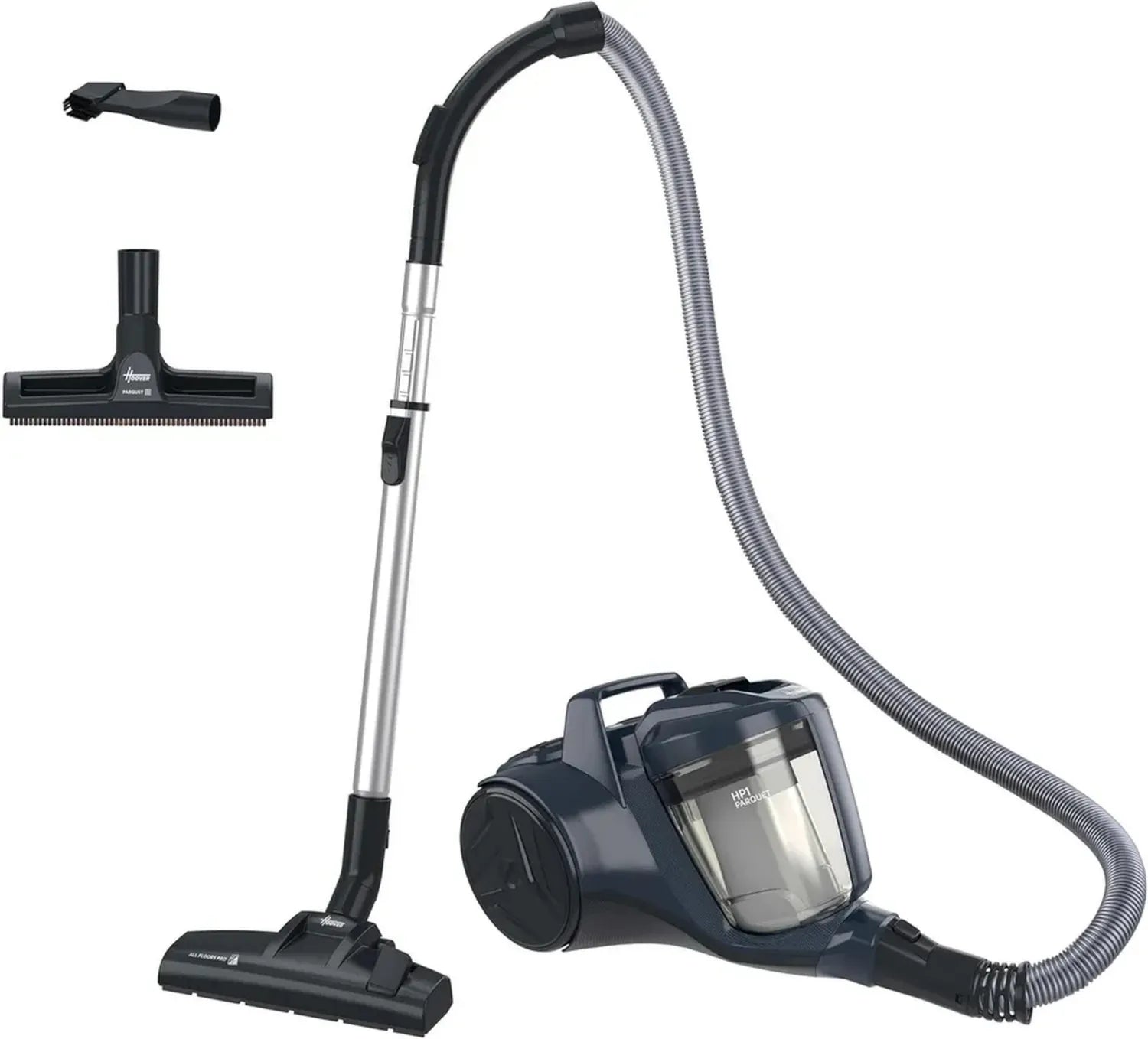 Aspirapolvere Hoover ciclonico senza sacchetto 700W, 2L, Galaxy Blue