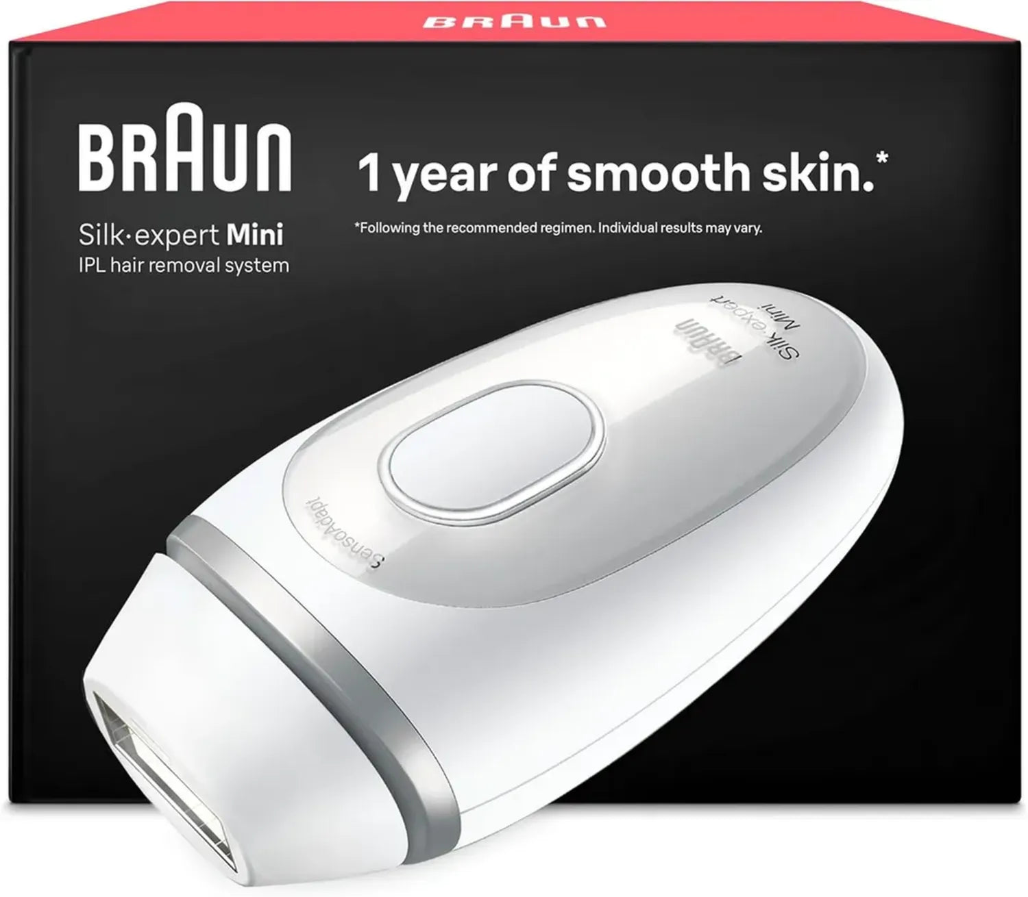 Braun Silk·expert Mini IPL Epilatore, Depilazione Donna a Casa, Alternativa Laser, Regalo Ideale, Modello PL1100