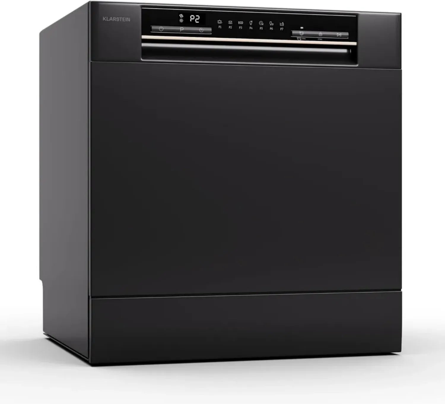 Klarstein Lavastoviglie Compatta, 8 Coperti, 6 Programmi, Facile Installazione