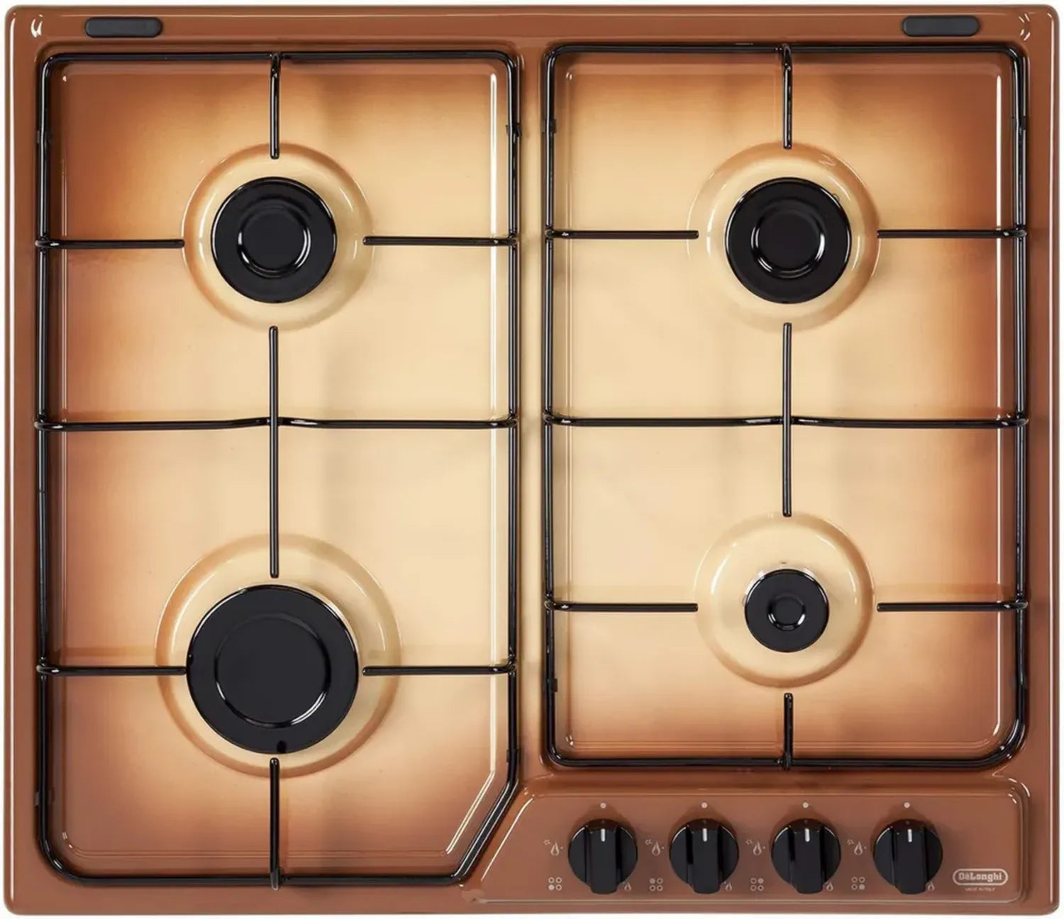 De'Longhi YTF 46 ASV, Piano Cottura a Gas 4 Fuochi