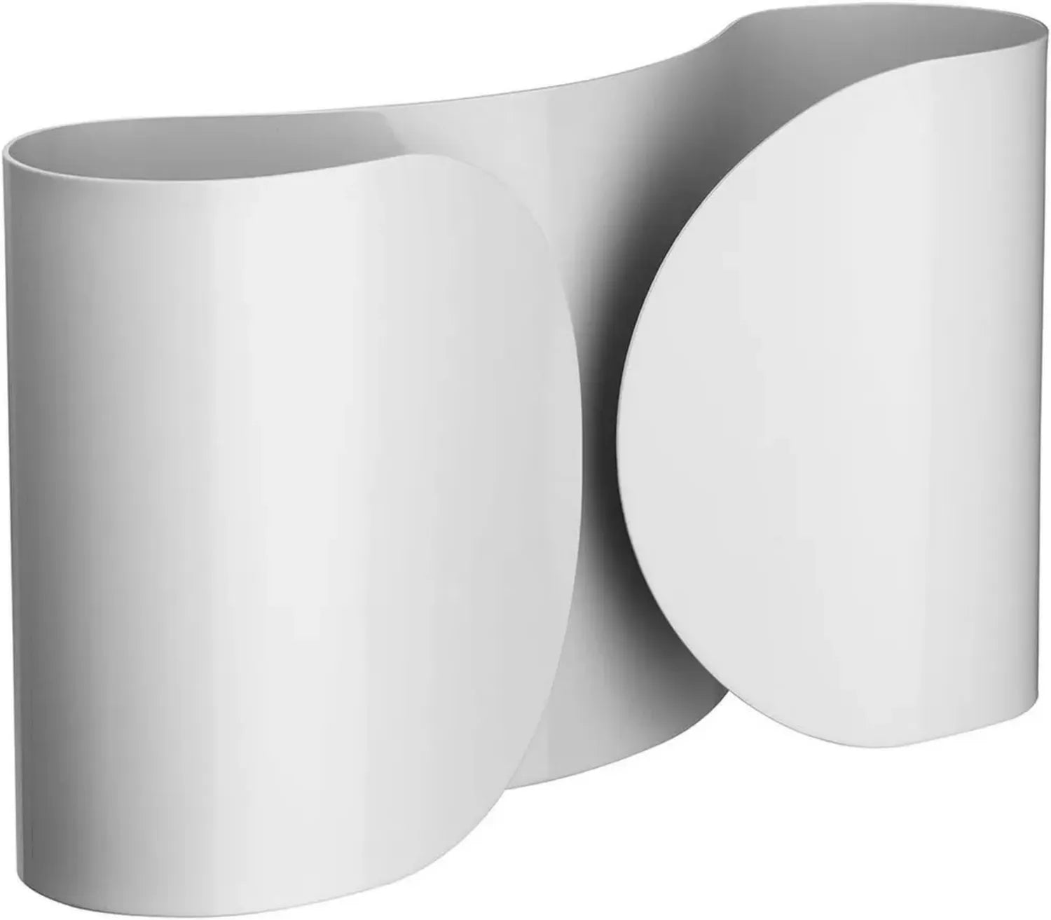 Lampada da Parete FLOS Foglio Design Tobia Scarpa, Acciaio Verniciato, Bianco, 100W