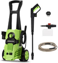 Idropulitrice Portatile 3500 PSI con Ugello Regolabile e Schiuma per Auto e Giardino