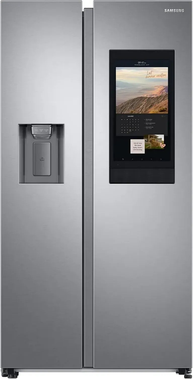 Frigorifero Samsung Side by Side Family Hub™ 614L con Dispenser e Wifi