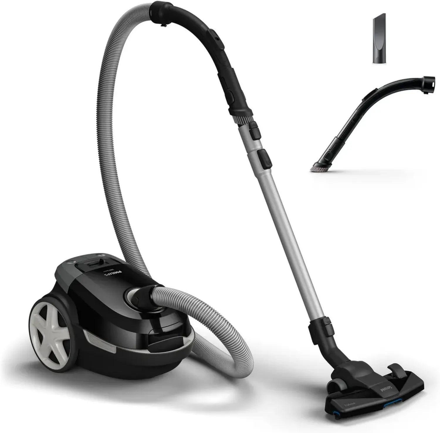 Aspirapolvere con Sacco PHILIPS Series 3000 900W, Silenzioso 79 dB, Filtro Anti-Allergie