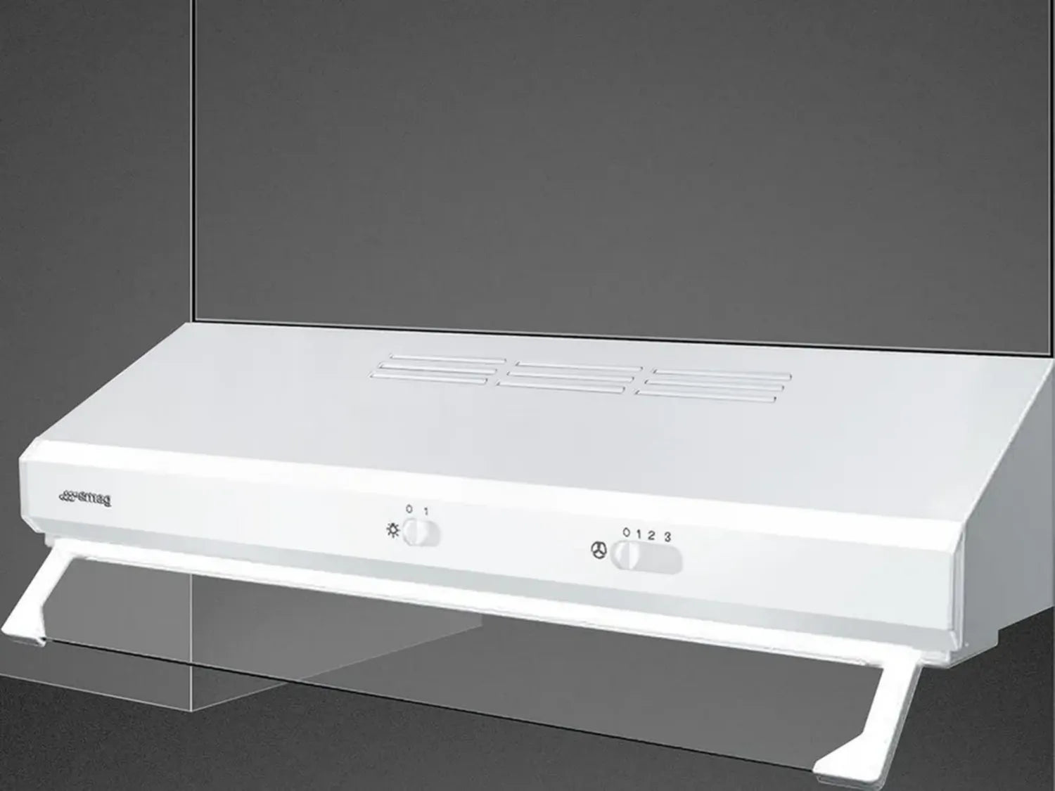 Smeg Cappa Aspirante Sottopensile 60 cm Bianco