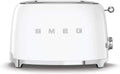 Smeg Tostapane 2x2, 6 Livelli, Funzioni Riscaldamento e Scongelamento, Bianco 950W